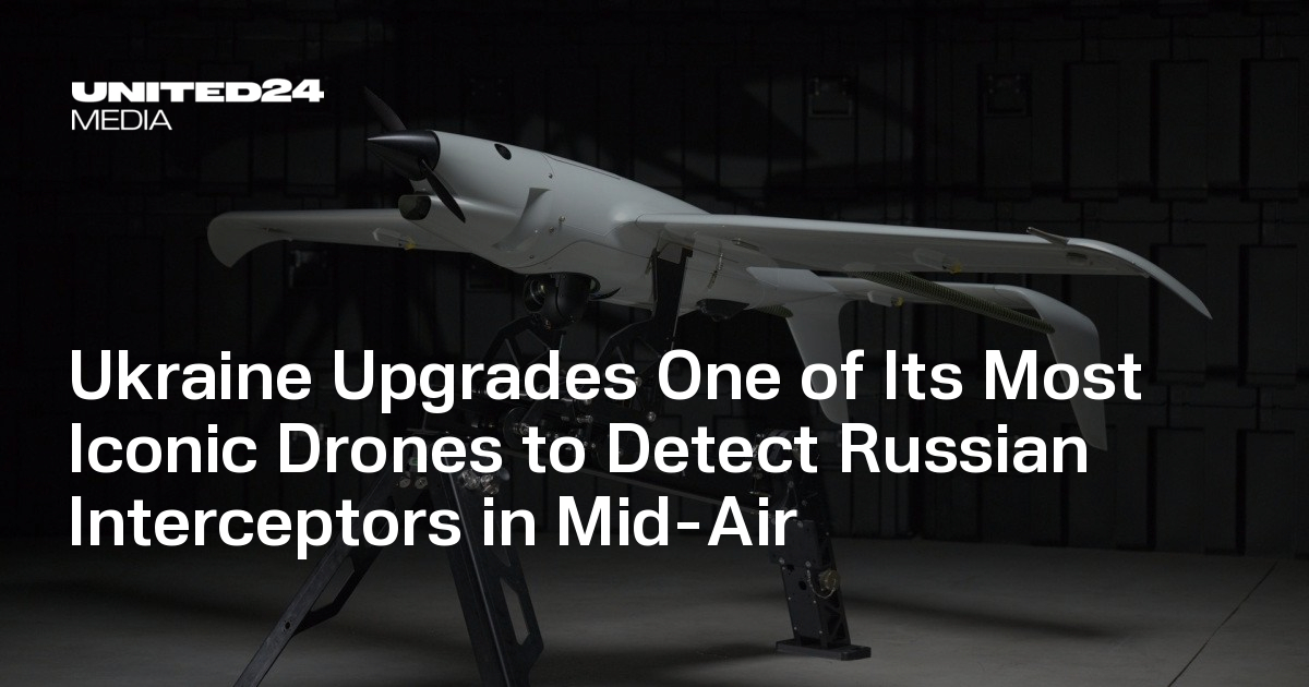 Ukraine Upgrades One of Its Most Iconic Drones to Detect Russian Interceptors in Mid-Air