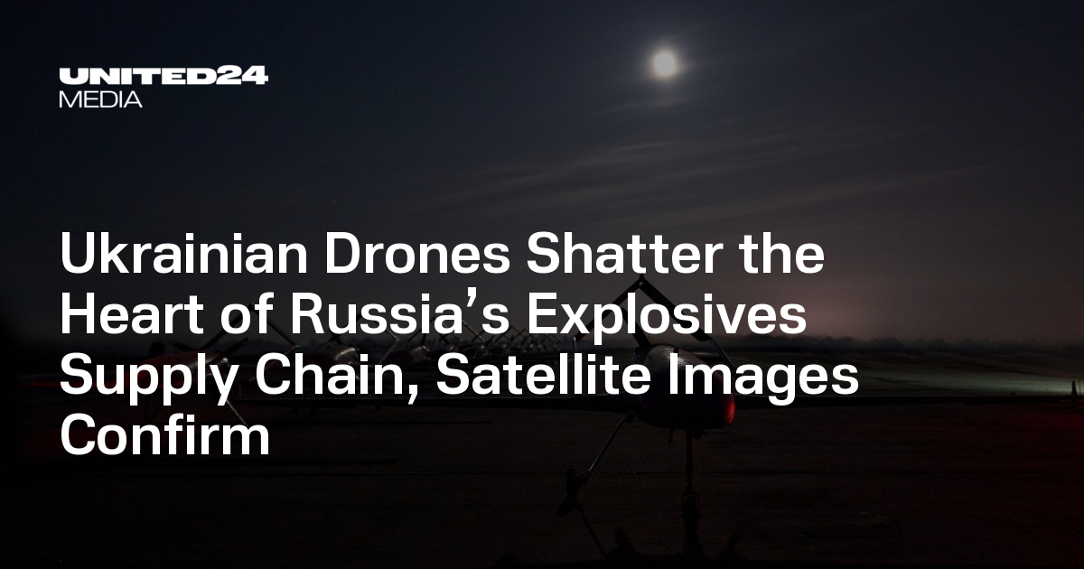 Ukrainian Drones Shatter the Heart of Russia’s Explosives Supply Chain, Satellite Images Confirm