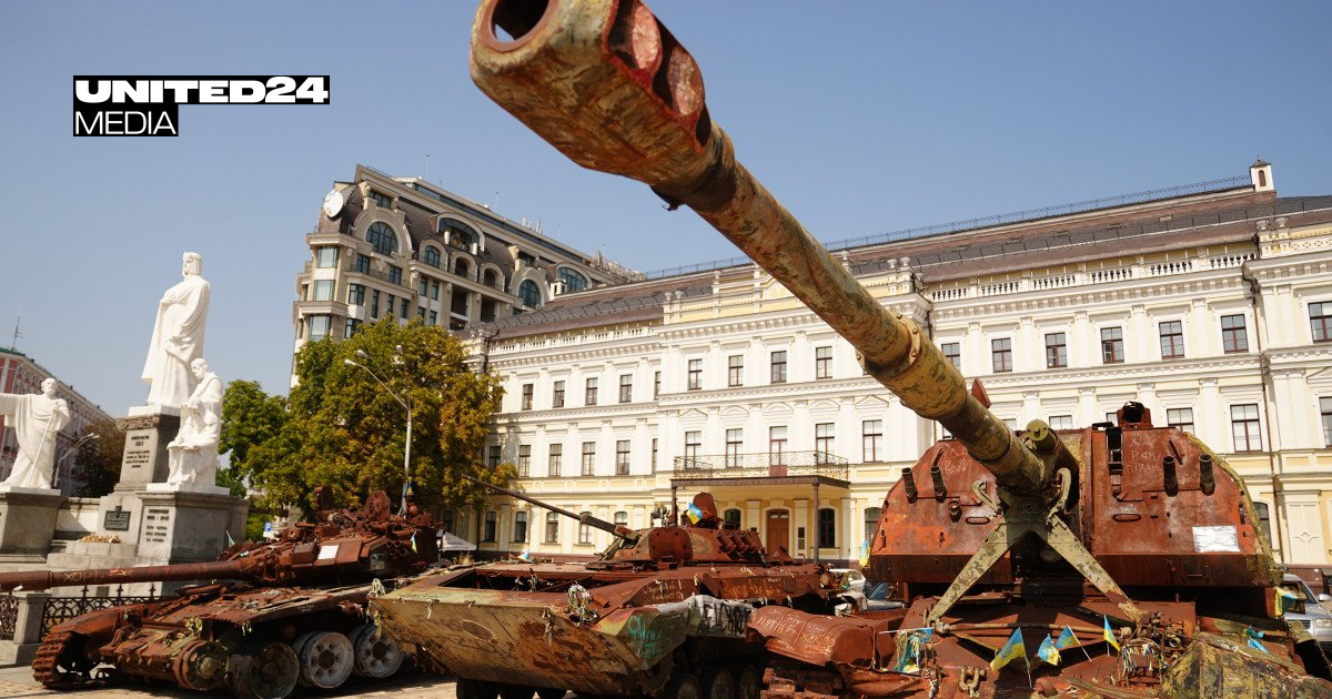 Ukraine to Send Captured Russian Tanks to European Museums