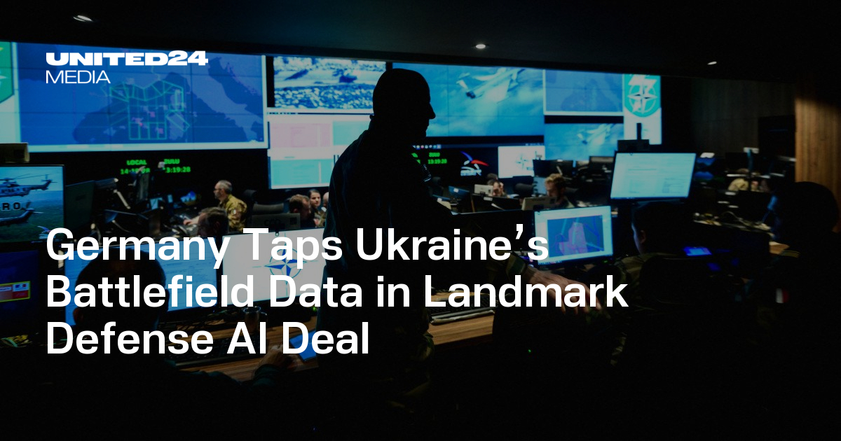 Germany Taps Ukraine’s Battlefield Data in Landmark Defense AI Deal