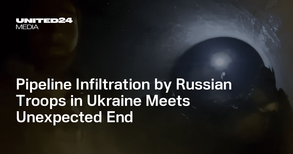 Pipeline Infiltration by Russian Troops in Ukraine Meets Unexpected End