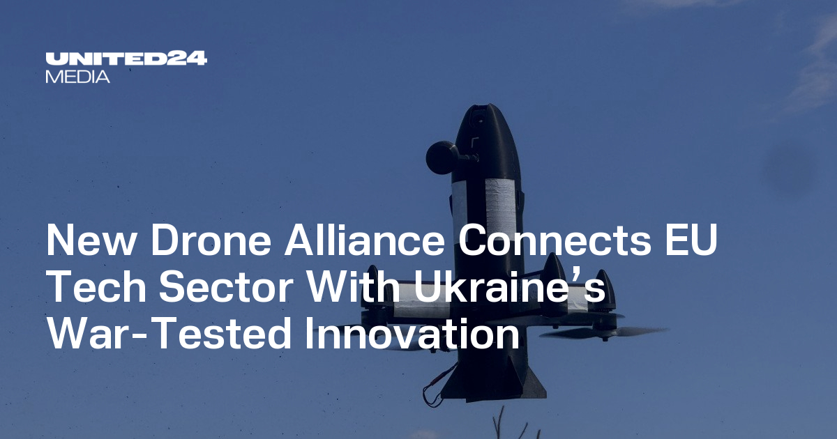 New Drone Alliance Connects EU Tech Sector With Ukraine’s War-Tested Innovation