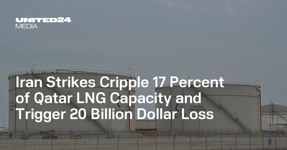 Iran Strikes Cripple 17 Percent of Qatar LNG Capacity and Trigger 20 ...