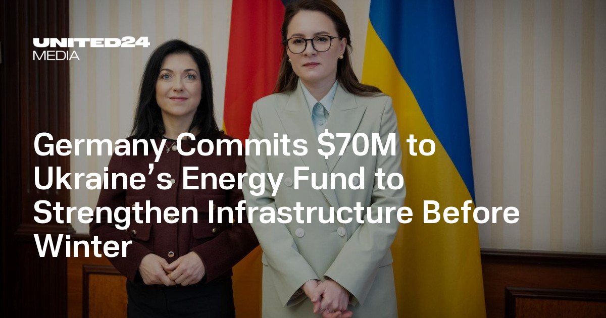 Germany Commits $70M to Ukraine’s Energy Fund to Strengthen ...