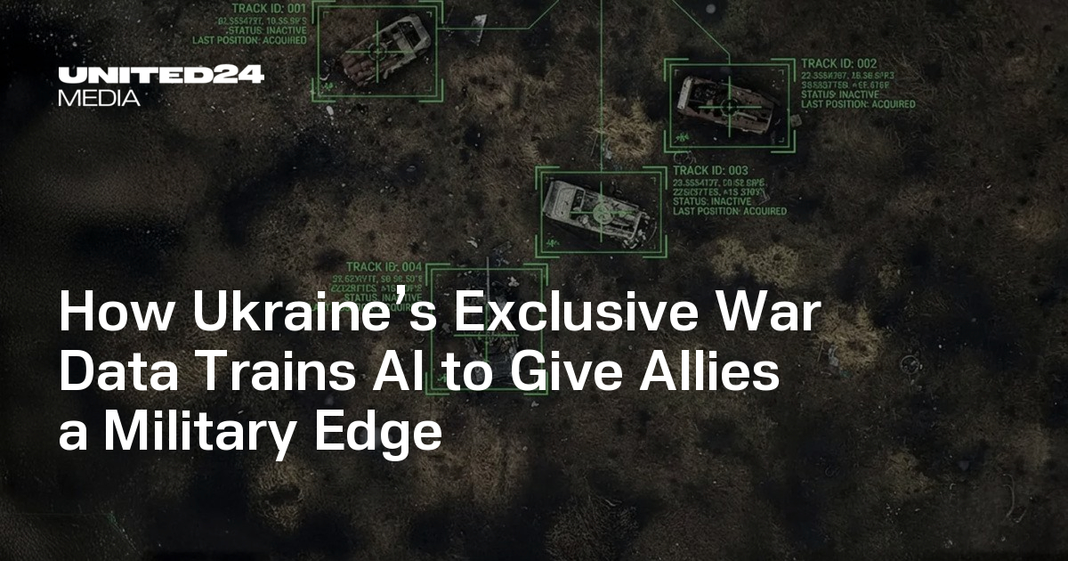 How Ukraine’s Exclusive War Data Trains AI to Give Allies a Military Edge