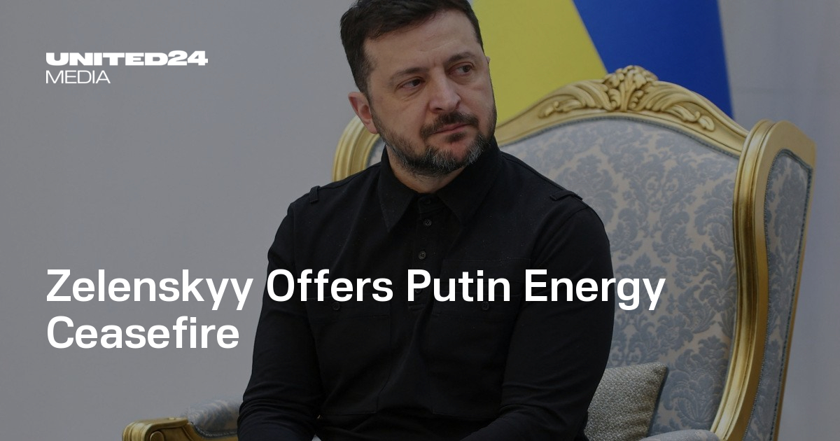 Zelenskyy Offers Putin Energy Ceasefire