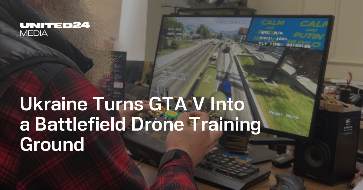 Ukraine Turns GTA V Into a Battlefield Drone Training Ground