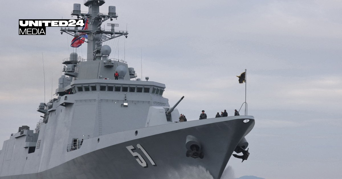 North Korea Commissions 5,000-Ton Missile Destroyer Just Over a Year After It Capsized at Launch