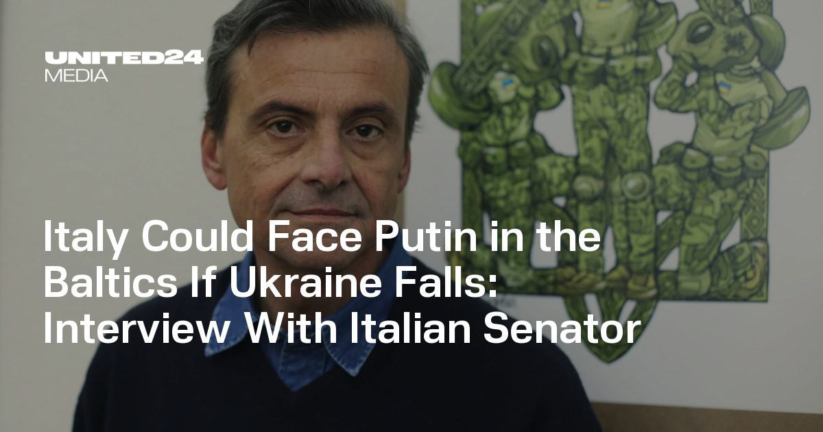 Italy Could Face Putin in the Baltics If Ukraine Falls, Italian Senator Carlo Calenda Warns on War Anniversary