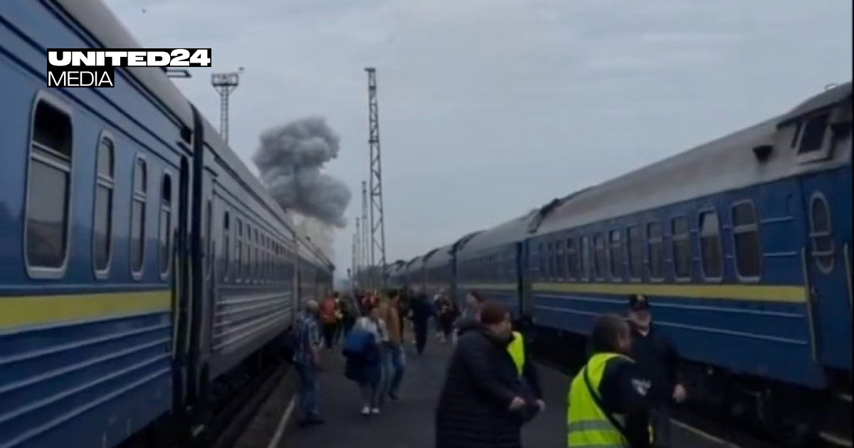 A Russian drone strike hit a Kyiv-Warsaw train near the Polish border on Sept. 13. No injuries were reported, but infrastructure was damaged.