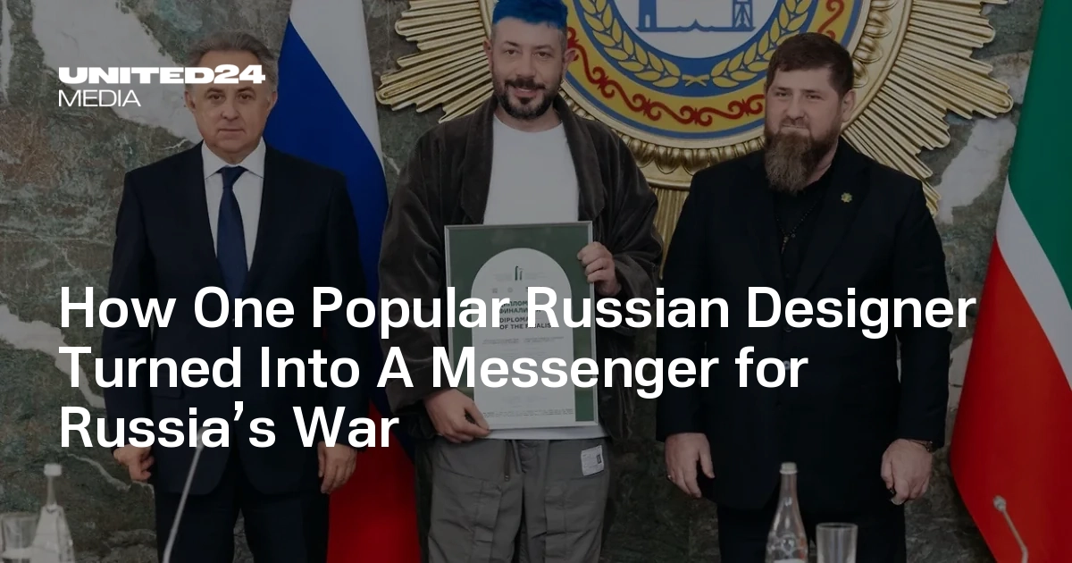 How One Popular Russian Designer Turned Into A Messenger for Russia’s ...