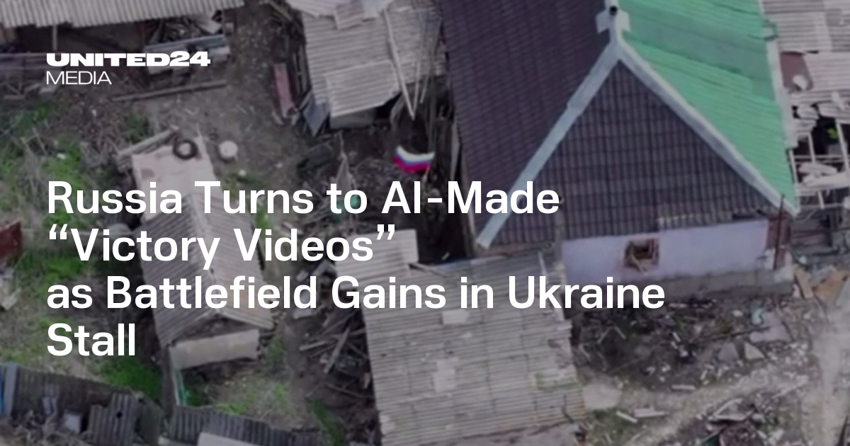 Russia Turns to AI-Made “Victory Videos” as Battlefield Gains in Ukraine Stall