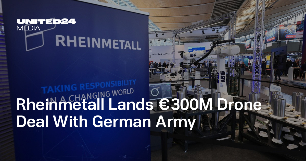 Rheinmetall Lands €300M Drone Deal With German Army