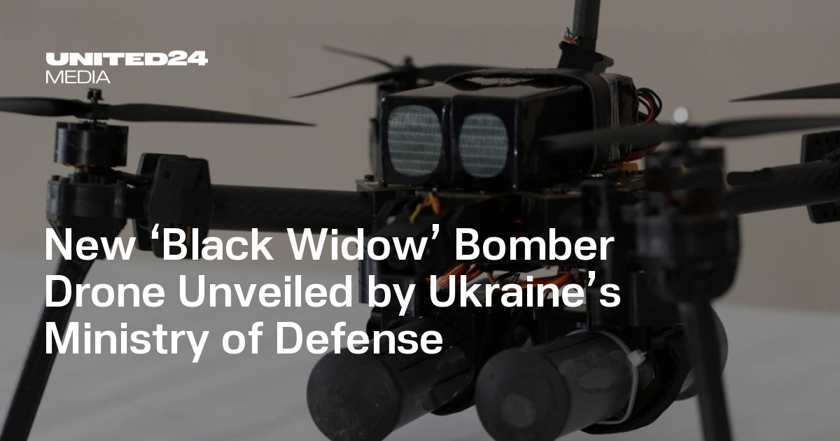 Black widow drone discount