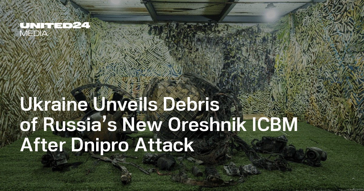 Ukraine Discovers Russian Oreshnik ICBM Fragments After Dnipro Strike - News Directory 3
