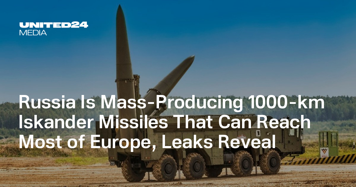 Rusko rozbieha sériovú výrobu rakiet Iskander s doletom 1000 km, schopných zasiahnuť Európu