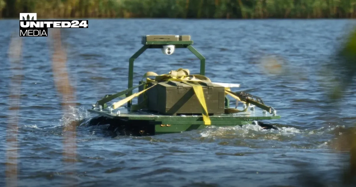 Ukraine Rolls Out Amphibious UGVs to Brave1 Market After 40-Km Combat Mission