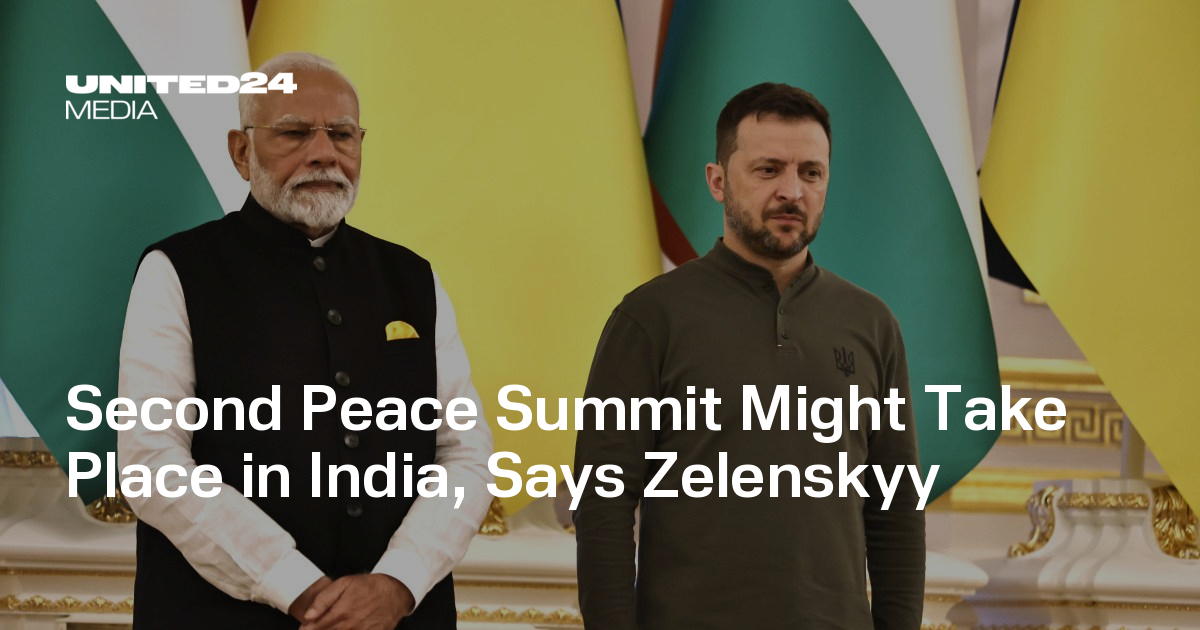 Second Peace Summit Might Take Place in India, Says Zelenskyy ...