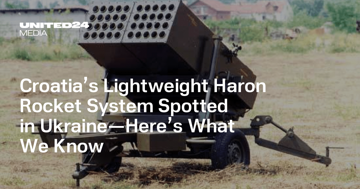 Haron Computer Croatia’s Lightweight Haron Rocket System Spotted in Ukraine—Here’s ...