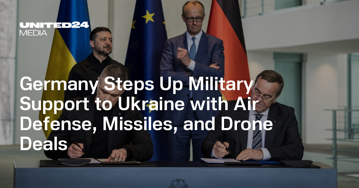 Germany Steps Up Military Support to Ukraine with Air Defense, Missiles, and Drone Deals
