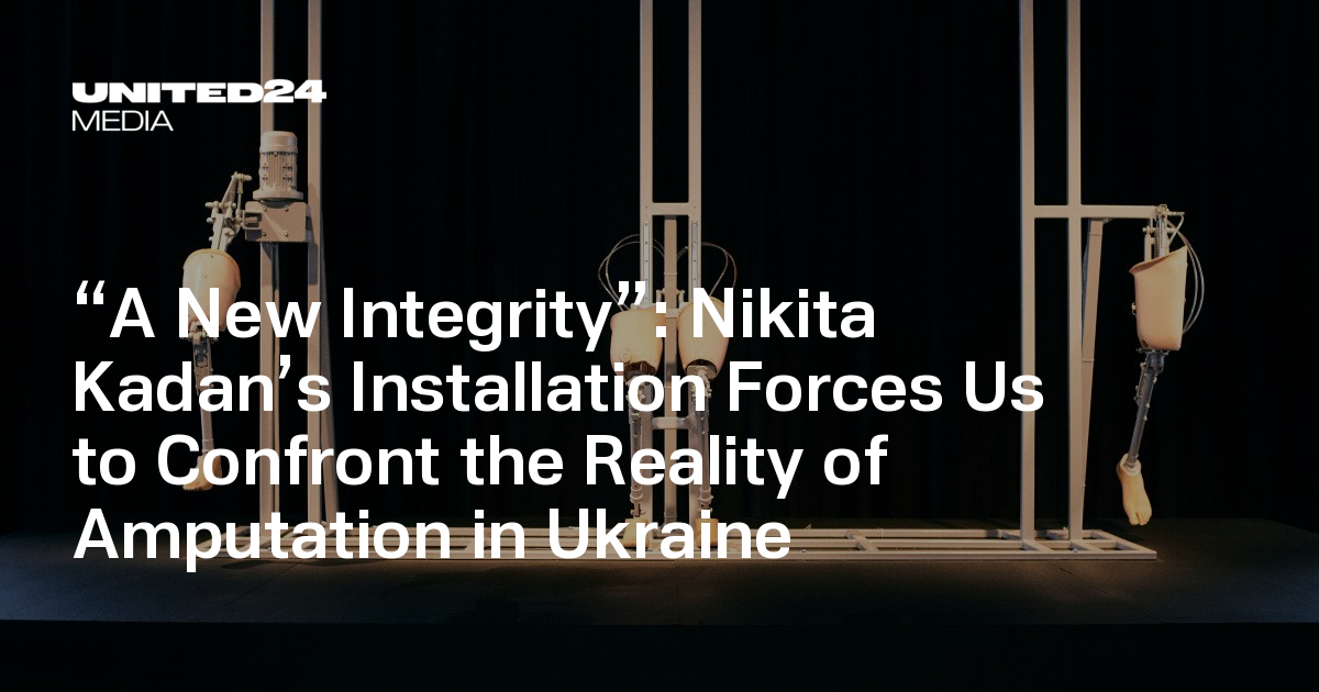 “A New Integrity”: Nikita Kadan’s Installation Forces Us to Confront the Reality of Amputation in Ukraine