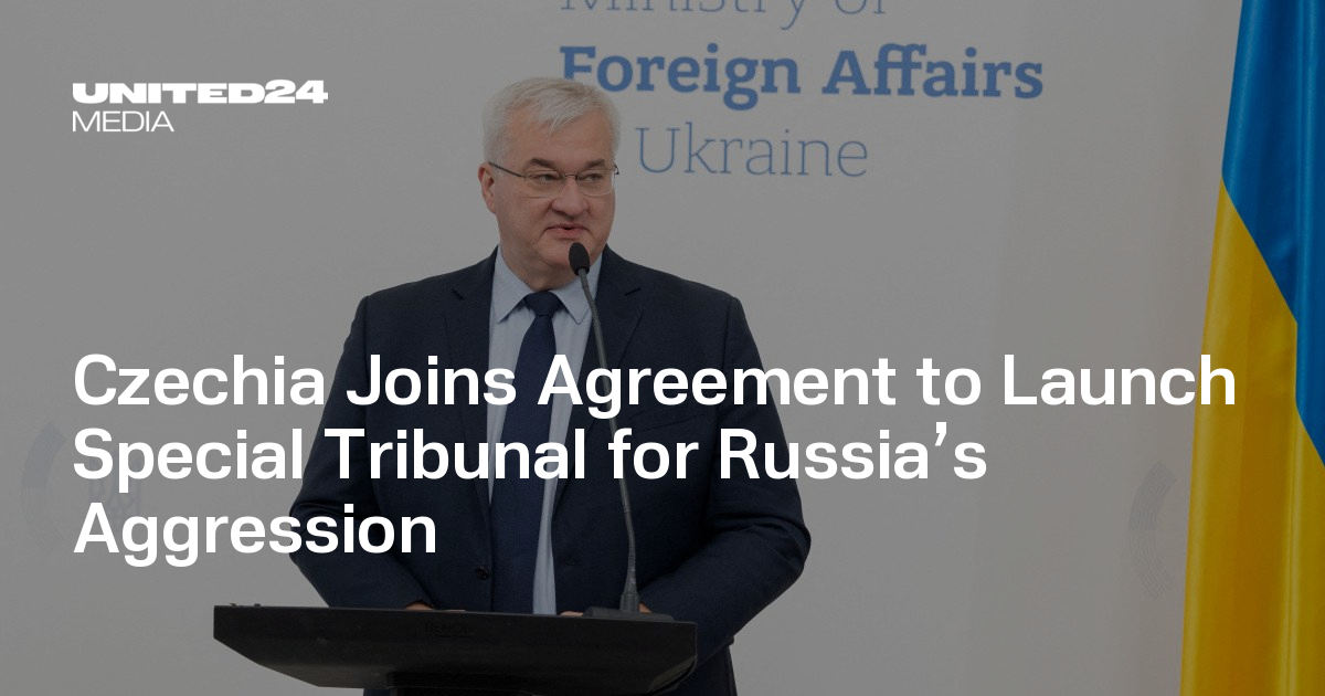 Czechia Joins Agreement to Launch Special Tribunal for Russia’s Aggression