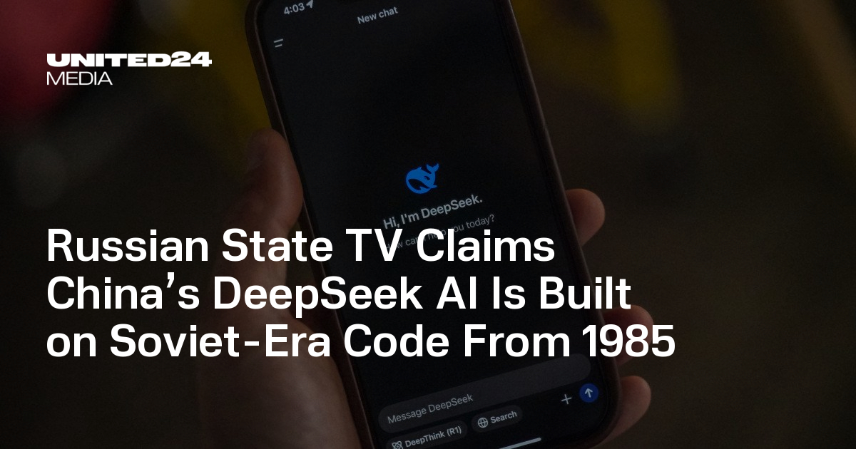 Russian State TV Claims China’s DeepSeek AI Is Built on Soviet-Era Code ...