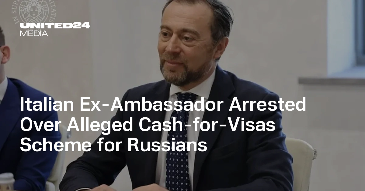 Italian Ex-Ambassador Arrested Over Alleged Cash-for-Visas Scheme for Russians