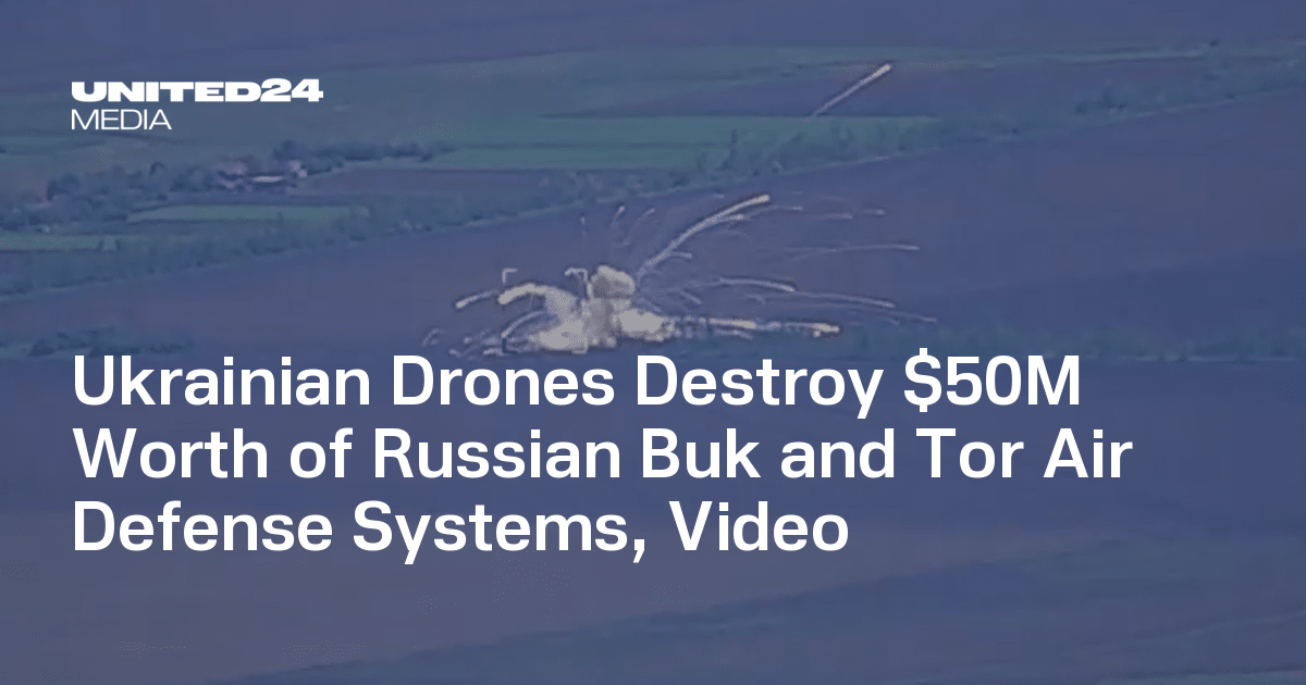 Ukrainian Drones Destroy $50M Worth of Russian Buk and Tor Air Defense ...