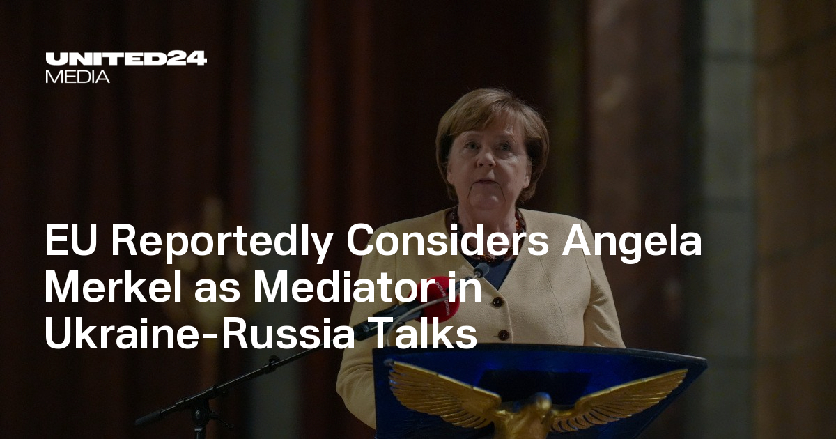 EU Reportedly Considers Angela Merkel as Mediator in Ukraine-Russia Talks