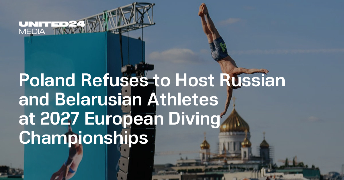 Poland Refuses to Host Russian and Belarusian Athletes at 2027 European Diving Championships