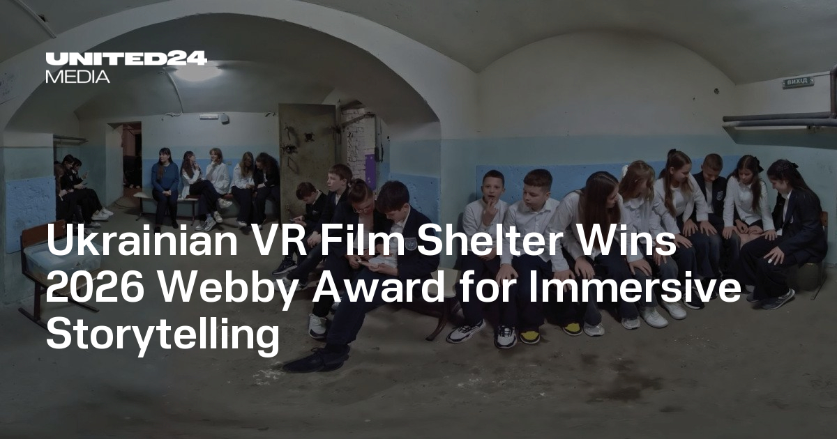 Ukrainian VR Film Shelter Wins 2026 Webby Award for Immersive Storytelling