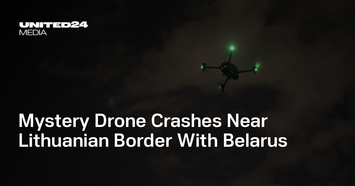 Mystery Drone Crashes Near Lithuanian Border With Belarus