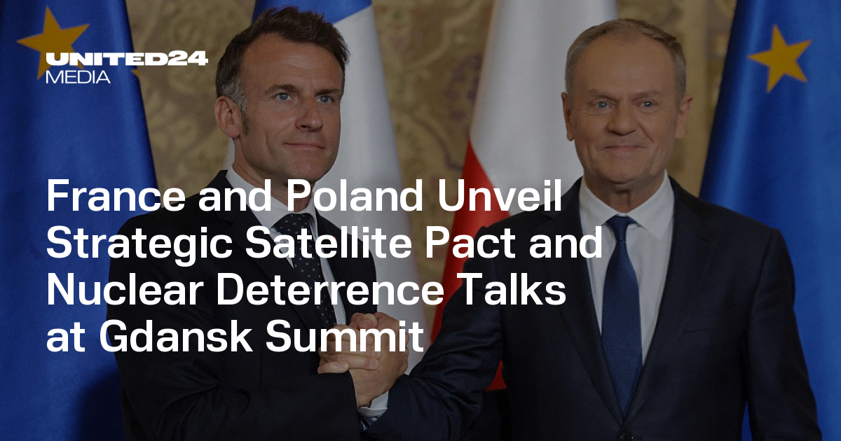 France and Poland Unveil Strategic Satellite Pact and Nuclear Deterrence Talks at Gdansk Summit