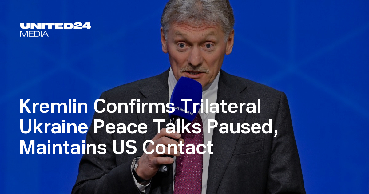 Kremlin confirms trilateral Ukraine-Russia-US talks are paused as US focuses on Iran crisis