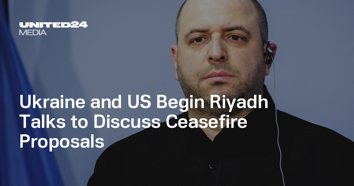 Ukraine and US Begin Riyadh Talks to Discuss Ceasefire Proposals ...