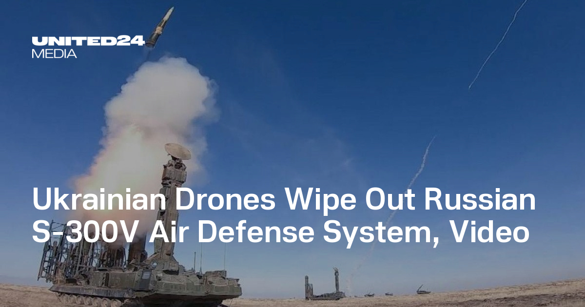 Ukrainian Drones Wipe Out Russian S-300V Air Defense System, Video ...