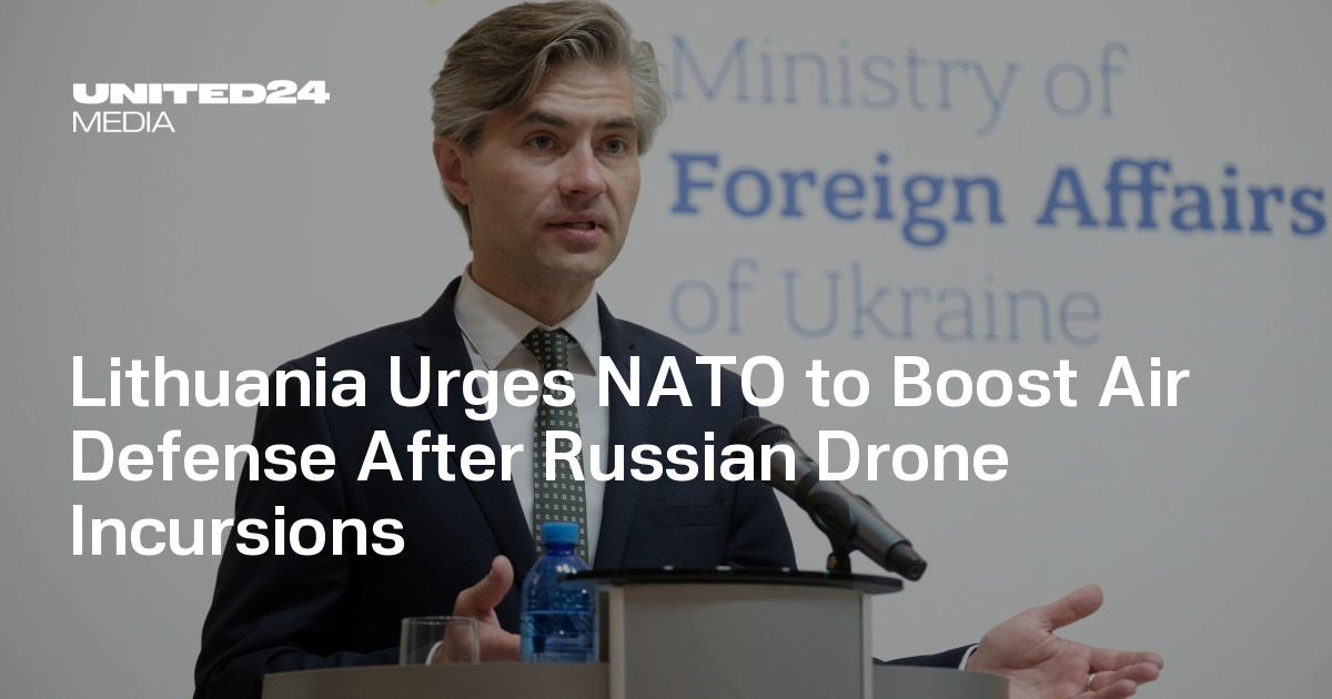 Lithuania Urges NATO to Boost Air Defense After Russian Drone ...