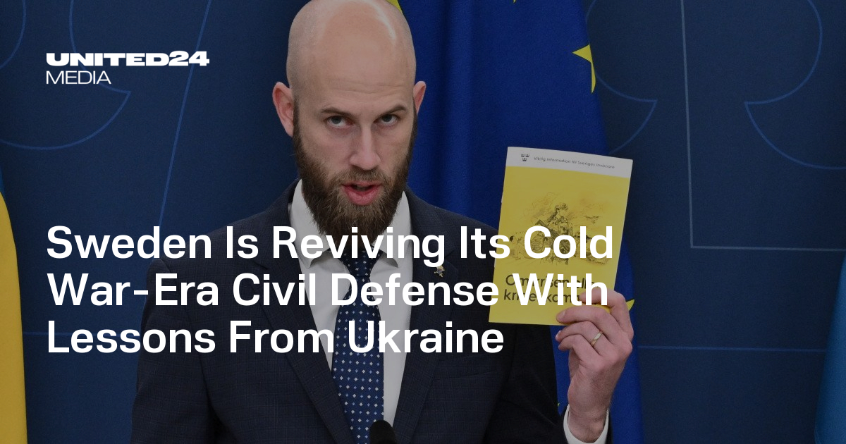 Sweden Is Reviving Its Cold War-Era Civil Defense With Lessons From Ukraine