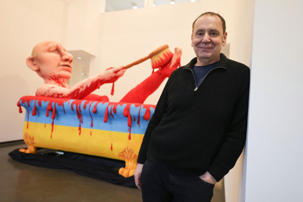 Jacques Tilly, sculptor and carnival float builder, is featured in the special exhibition “Jacques Tilly, Freigeist” at the Stadtmuseum. (Source: Getty Images)