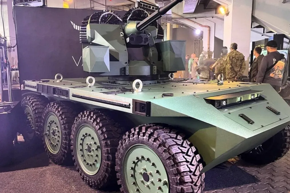 Ukraine Unveils Vatag: New Robotic 8×8 Combat Logistics Vehicle for Frontline Use Ukraine Unveils Vatag: New Robotic 8×8 Combat Logistics Vehicle for Frontline Use