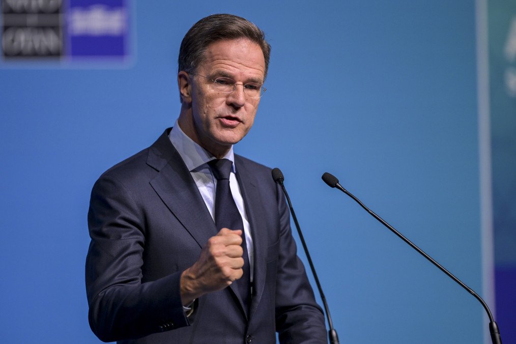 NATO Secretary General Mark Rutte attends a pre-summit press conference ahead of the 36th NATO Summit of Heads of State and Government at the Presidential Complex in Ankara, Türkiye on July 6, 2026. (Source: Getty Images)