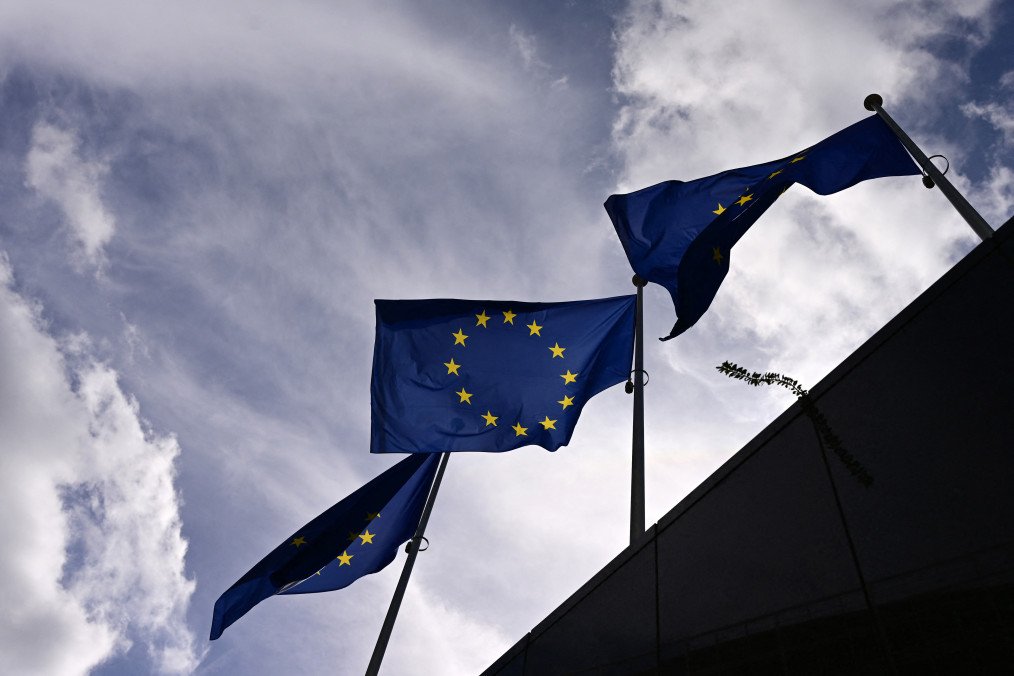 EU Considers Limits on Market Access and Funding for Sensitive Ukrainian Agricultural Products The European flag. (Source: Getty Images)