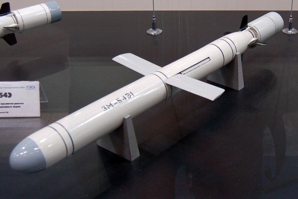 Russian Kalibr Missiles Feature New Cluster Warheads and Imported Components Russian Kalibr cruise missile. Illsutrative photo. (Source: Wikimedia)