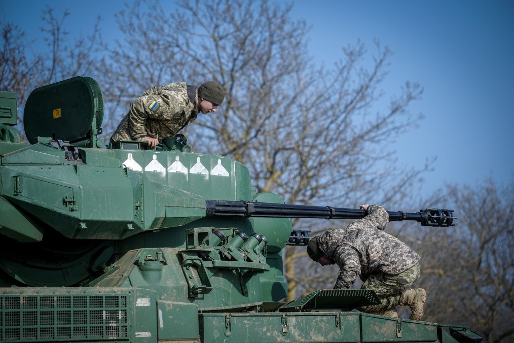 Rheinmetall to Deliver 180,000 More Rounds to Ukraine for Gepard Systems