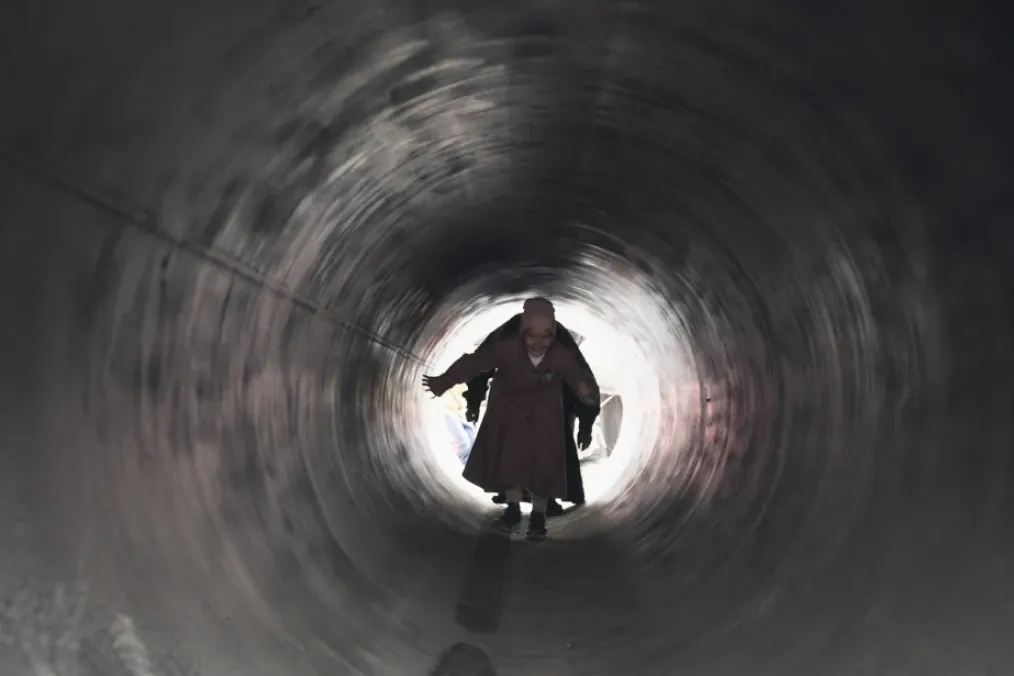 Russia Installs Replica Pipe From “Operation Potok” Near Cathedral in Omsk Region Russia Installs Replica Pipe From “Operation Potok” Near Cathedral in Omsk Region