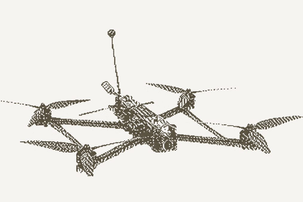 Illustration of a Russian FPV drone. (Source: General Staff of the Armed Forces of Ukraine)