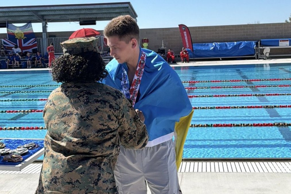 Ukrainian veteran Ivan Artyukh has secured four gold medals at the Air Force and Marine Corps Trials. (Source: Suspilne Donbas)