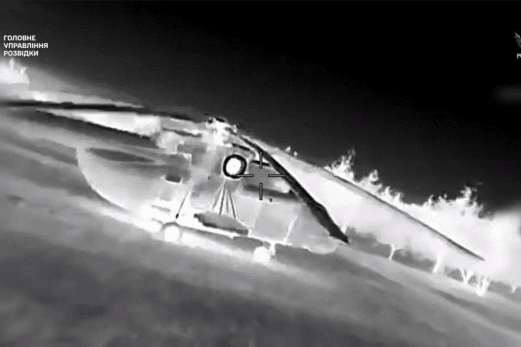Ukraine’s Drones Wipe Out Russian Mi-8 Helicopters and Radar in Crimea Strike; Video