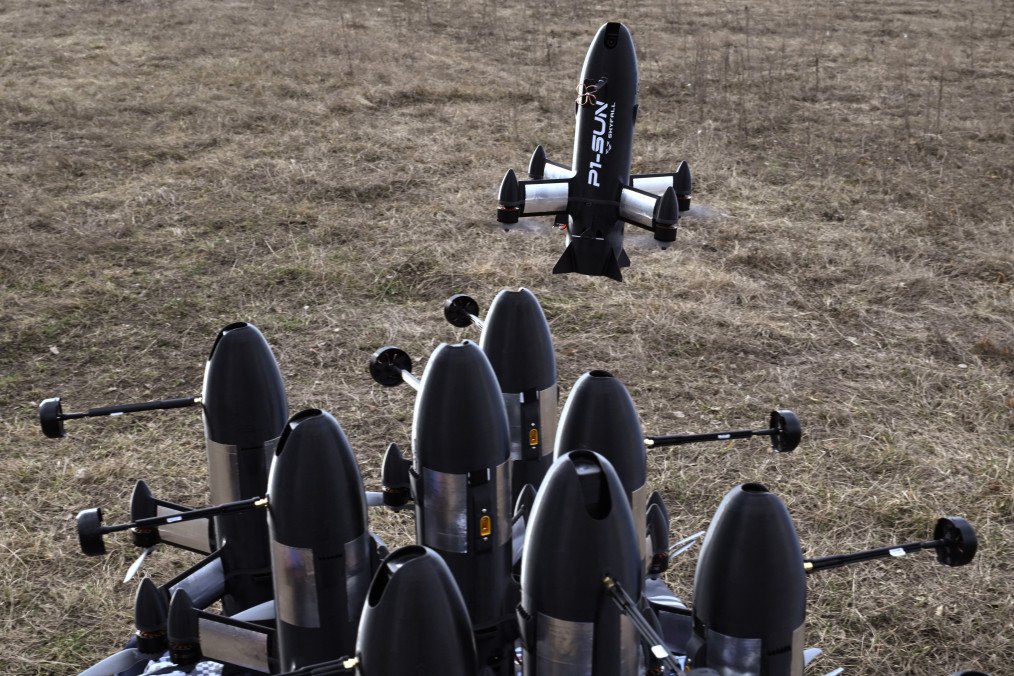 Ukrainian interceptor drone Ukrainian interceptor drone